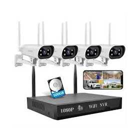Kit Camaras Vigilancia Circuito Cerrado Cctv Nvr Kit Camaras Vigilancia Circuito Cerrado Cctv Nvr