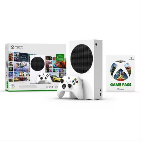 Consola Xbox Series S 512gb Bundle 3 Meses Game Pass Ultimate Blanco