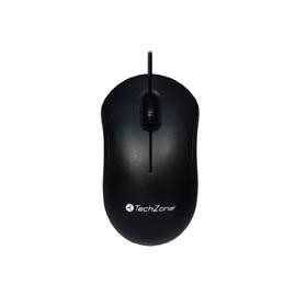 Mouse Alambrico Techzone Tzmou01 1000 Dpi Negro: Precisión y comodidad para tus necesidades. Mouse Alambrico Techzone Tzmou01 1000 Dpi Negro: Precisión y comodidad para tus necesidades.