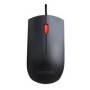 Mouse USB Lenovo Essential alámbrico conexión por cable. Esencial para tu trabajo diario.