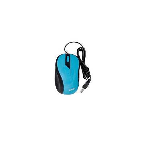 Mouse Alambrico Ghia Color Azul 1200 Dpi