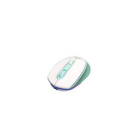 Mouse Inalámbrico Recargable 4D con Click Silencioso, Perfecto para Oficina y Juegos.