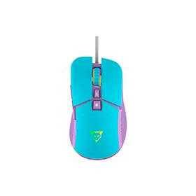 Mouse Ocelot Alambrico Azul con Morado RGB 7 Botones - Creado por Creators