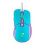 Mouse Ocelot Alambrico Azul con Morado RGB 7 Botones - Creado por Creators