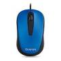 Mouse Óptico Alambrico Azul 1200 Dpi - Modelo Quaroni captura precisión y estilo excepcionales.