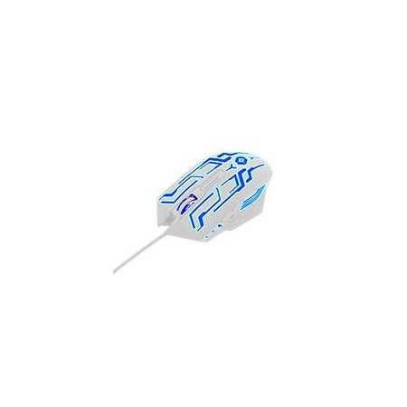 Mouse Gamer Alambrico Usb Rgb Vortred By Perfect Choice Blanco - ¡Máxima precisión y estilo!