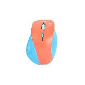 Ratón Inalámbrico Ergonómico Thumb Choice Azul/Mamey - Opción perfecta para ti.