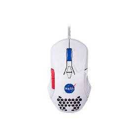 Mouse Gamer Nasa Techzone NS-GM03 Alambrico LED RGB Blanco - Compra Ahora!