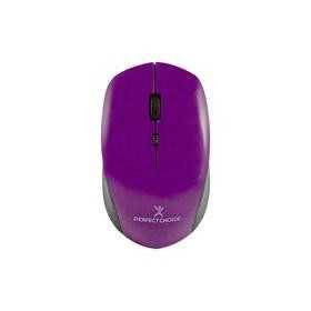 Mouse Inalámbrico Root Pro 1 600 DPI Morado - Perfect Choice para una precisión excepcional.