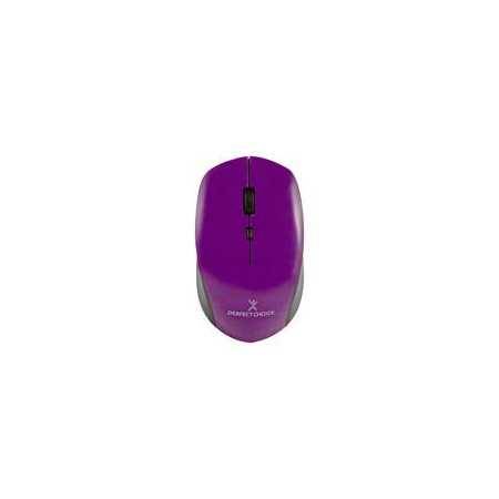 Mouse Inalámbrico Root Pro 1 600 DPI Morado - Perfect Choice para una precisión excepcional.