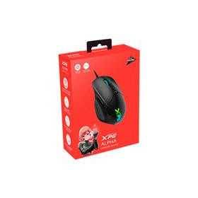 Mouse Xpg Alpha Switch Omron Pixart Paw 3335 16000 Dpi 400 I - Ratón gaming de alta precisión 16000 DPI con interruptores Omron.