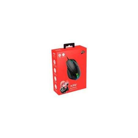 Mouse Xpg Alpha Switch Omron Pixart Paw 3335 16000 Dpi 400 I - Ratón gaming de alta precisión 16000 DPI con interruptores Omron.