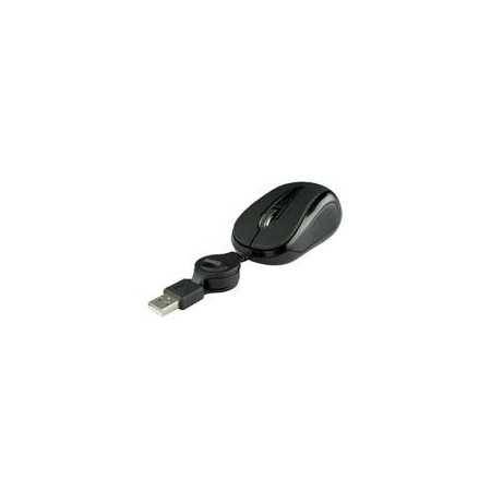 Mini Mouse Óptico Retráctil Easy Line By Perfect Choice - Negro. ¡Compra ahora!