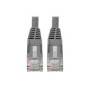 Cable de Parche Tripp-Lite (N201-003-Gy) Moldeado Snagless Cat6 - Alto Rendimiento