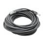Cable de Red Cat5E Ghia 7.5M Gris RJ45 - Calidad 100% Cobre