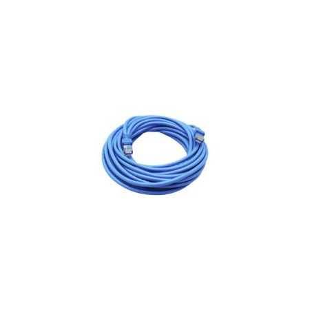 Cable de Red Cat5E Ghia Azul 7.5M RJ45 100% Cobre - 22.5 Pie