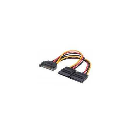 Cable Alimentación Manhattan, Corriente Interna HDD SATA - Modelo 354554