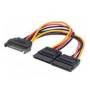 Cable Alimentación Manhattan, Corriente Interna HDD SATA - Modelo 354554