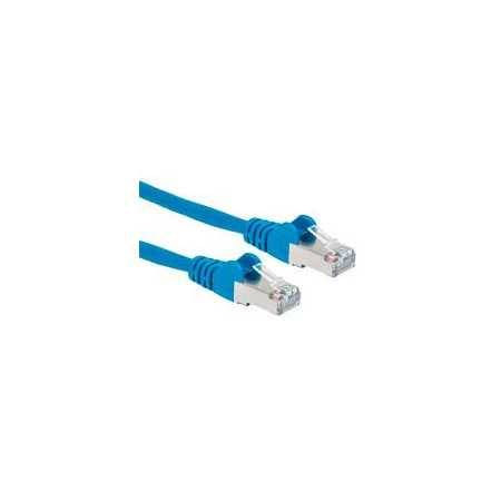 Cable Patch Intellinet 741484 Cat 6A 2.1M(7.0F) S/Ftp Az - Cable de red de alta velocidad.