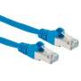 Cable Patch Intellinet 741484 Cat 6A 2.1M(7.0F) S/Ftp Az - Cable de red de alta velocidad.