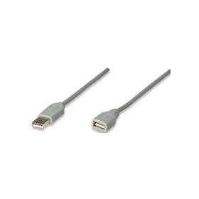 Cable USB Manhattan Extension 1.8M Gris - Modelo 165211, Calidad y Durabilidad. ¡Compra Ahora!
