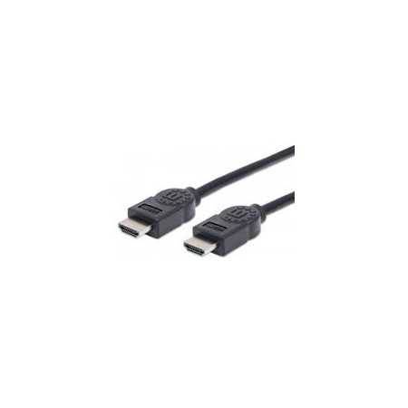 Cable HDMI Manhattan 1.3m-1.8m Bolsa - Modelo 306119 - Alta Calidad