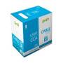 Bobina Cable UTP Cat5E Ghia CCA Blanco 100M 24 AWG - Rollos 328Ft