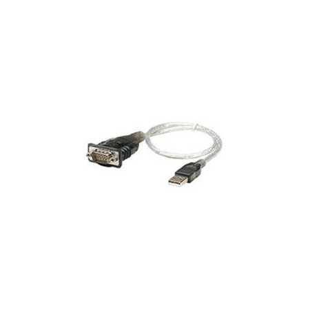 Convertidor USB a Serial Manhattan 205146 - Conexión USB A a DB9M