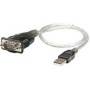 Convertidor USB a Serial Manhattan 205146 - Conexión USB A a DB9M