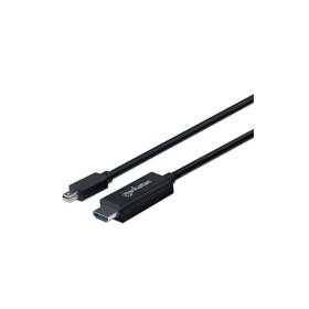 Cable Displayport Manhattan 153232 Mini-HDMI 1080P 1.8M - Alta resolución para conexiones de video.
