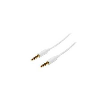 Cable de Audio Delgado Slimline 2M - Estéreo Mini Jack - Conector PL.