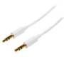 Cable de Audio Delgado Slimline 2M - Estéreo Mini Jack - Conector PL.