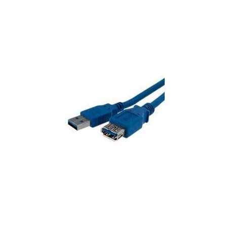 Cable Extensión 1M USB 3.0 Superspeed, Alargador Pasivo de Alta Velocidad