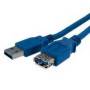 Cable Extensión 1M USB 3.0 Superspeed, Alargador Pasivo de Alta Velocidad