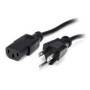 Cable de Corriente 1.8M Estándar para Computadora - Cable de Alimentación
