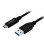 Cable adaptador USB a USB-C de 1M para carga rápida - Conector USB tipo C.
