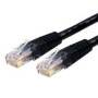 Cable de Red Gigabit Cat6 Ethernet Negro 3M RJ45 UTP Mold, Alta Velocidad