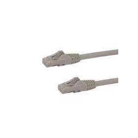 Cable Ethernet Cat6 de 10m Gigabit RJ45 sin Enganche para Red.