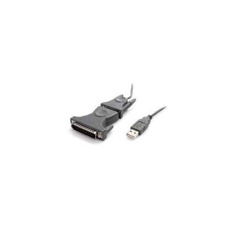 Adaptador de Cable USB-A a Serie RS232 de 91cm - Puerto Único