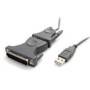 Adaptador de Cable USB-A a Serie RS232 de 91cm - Puerto Único