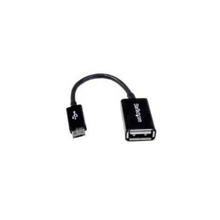 Cable Adaptador Micro USB Macho a USB Hembra OTG de 12cm - Alta Calidad