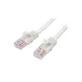 Cable Ethernet Cat5E Blanco 10M RJ45, Sin Enganches - Red de alta velocidad.