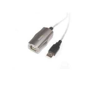 Cable de extensión USB 2.0 activo de 4.5M para mayor alcance.