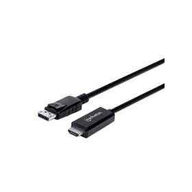 Cable Displayport Manhattan 153201 - Cable HDMI M-M 4K 1.8M para video de alta definición.