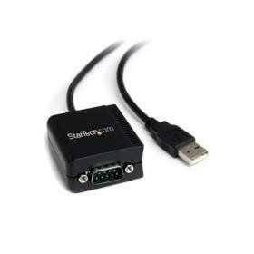 Adaptador USB-A a Puerto Serie RS232, Cable de 1.8M para Conectar Dispositivos.