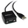 Adaptador USB-A a Puerto Serie RS232, Cable de 1.8M para Conectar Dispositivos.