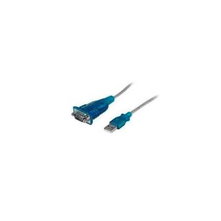 Cable Adaptador USB-A a Serie RS232 de 43cm con 1 Puerto Serial