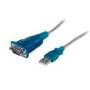 Cable Adaptador USB-A a Serie RS232 de 43cm con 1 Puerto Serial