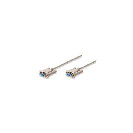 Cable Null Manhattan 301404 Modem Db9H-H 1.8M 7C - Cable de módem de alta calidad.
