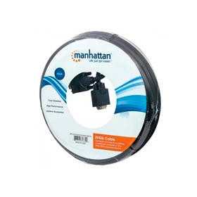 Cable SVGA Manhattan 313629 para Monitor 8mm HD15M-M 15.0M - Calidad Premium.